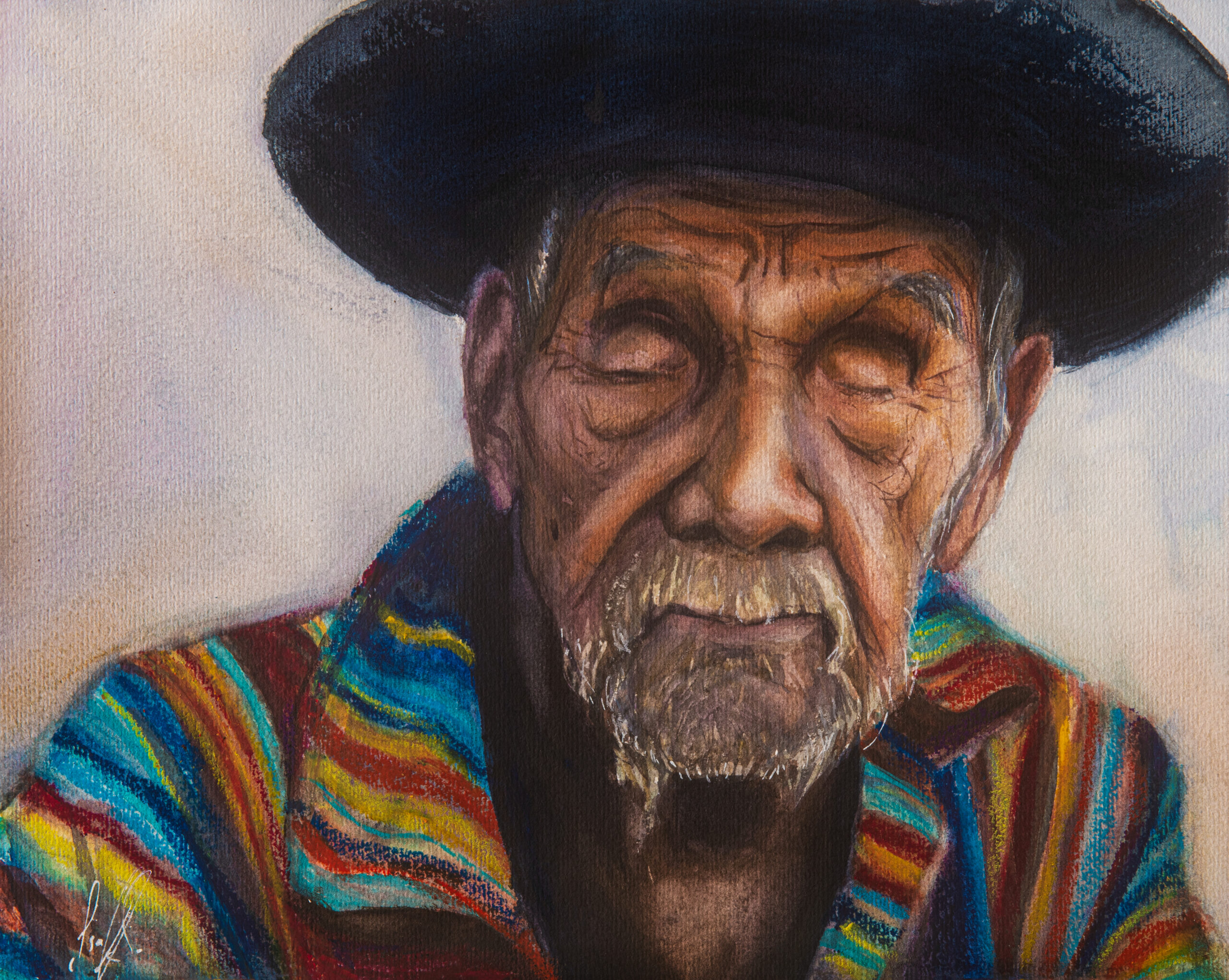 Retrato de um ancião Guarani